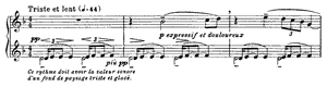 Prelude - Des pas sur la neige  book 1 no 6 n/a by Claude Debussy piano sheet music
