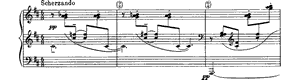 Prelude - Ondine  book 2 no 8 n/a by Claude Debussy piano sheet music