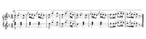 Melodious Exercise by Antonio Diabelli Melodious Exercise opus 149 no 20 D Minor by Antonio Diabelli piano sheet music