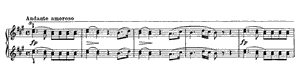 Melodious Exercise  opus 149 no 21 A Major by Antonio Diabelli piano sheet music