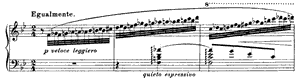 Grand Etude  no 5 B-flat Major by Franz Liszt piano sheet music