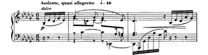 Barcarolle 3 by Gabriel Fauré Barcarolle 3 opus 42 G-flat Major by Gabriel Fauré piano sheet music