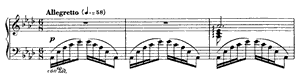 Barcarolle 4  opus 44 A-flat Major by Gabriel Faur� piano sheet music