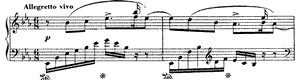 Barcarolle 6  opus 70 E-flat Major by Gabriel Faur� piano sheet music