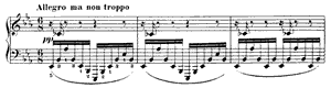 Impromptu 1  opus 25 E-flat Major by Gabriel Faur� piano sheet music