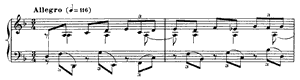 Prelude  opus 103 no 5 D Minor by Gabriel Faur� piano sheet music
