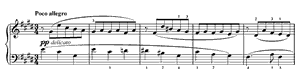 Poco allegro  no 11 C-sharp Minor by C�sar Franck piano sheet music