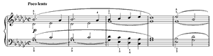 Poco lento by César Franck Poco lento no 46 G-flat Major by César Franck piano sheet music