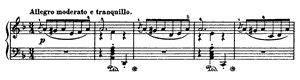 From Early Years  opus 65 no 1 D Minor by Edvard Grieg piano sheet music