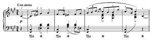 Popular Melody by Edvard Grieg Popular Melody opus 12 no 5 F-sharp Minor by Edvard Grieg piano sheet music
