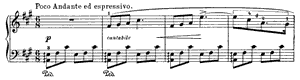 Phantom by Edvard Grieg Phantom opus 62 no 5 A Major by Edvard Grieg piano sheet music