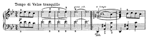 Valse M�lancolique  opus 68 no 6 G Minor by Edvard Grieg piano sheet music