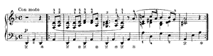 The Young Man  opus 17 no 2 D Minor by Edvard Grieg piano sheet music