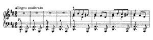 Halling - Folk Dance  opus 17 no 20 D Major by Edvard Grieg piano sheet music