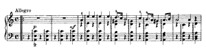 Have You by Chance Seen My Wife?  opus 17 no 23 A Minor by Edvard Grieg piano sheet music