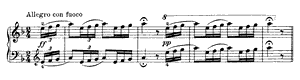 Dance from Jolster by Edvard Grieg Dance from Jolster opus 17 no 5 D Minor by Edvard Grieg piano sheet music