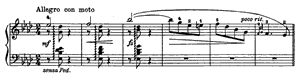 Allegro con moto by Edvard Grieg Allegro con moto opus 28 no 1 A-flat Major by Edvard Grieg piano sheet music