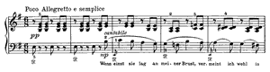 She Is So White by Edvard Grieg She Is So White opus 41 no 4 E Minor by Edvard Grieg piano sheet music