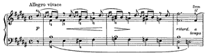 To Springtime by Edvard Grieg To Springtime opus 41 no 6 B Major by Edvard Grieg piano sheet music
