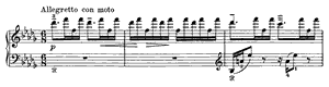 A Mother's Grief by Edvard Grieg A Mother's Grief opus 52 no 1 B-flat Minor by Edvard Grieg piano sheet music