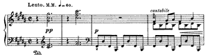 Peace of the Woods  opus 71 no 4 F-sharp Major by Edvard Grieg piano sheet music