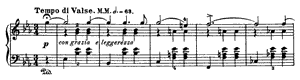 Remembrances  opus 71 no 7 E-flat Major by Edvard Grieg piano sheet music