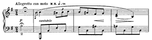 Resignation by Edvard Grieg Resignation opus 73 no 1 E Minor by Edvard Grieg piano sheet music