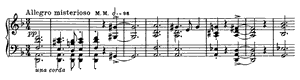 Night Ride  opus 73 no 3 D Minor by Edvard Grieg piano sheet music