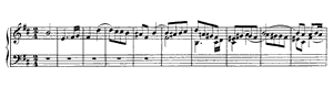 Fugue (G 27)  B Minor by Georg Friedrich Handel piano sheet music
