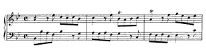 Sonatina (G 40)  B-flat Major by Georg Friedrich Handel piano sheet music