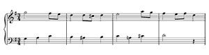 Tedesca  Hob 9 no 22 G Major by Joseph Haydn piano sheet music