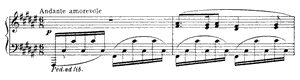 Barcarolle by Anatoly Liadov Barcarolle opus 44 F-sharp Major by Anatoly Liadov piano sheet music