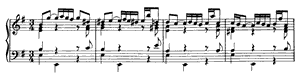 Bach: Prelude & Fugue for Organ, BWV 548  E Minor by Franz Liszt piano sheet music