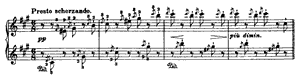 Gnomenreigen  F-sharp Minor by Franz Liszt piano sheet music