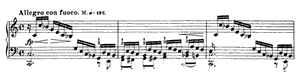 Etude in 12 Exercises by Franz Liszt Etude in 12 Exercises opus 1 no 1 C Major by Franz Liszt piano sheet music
