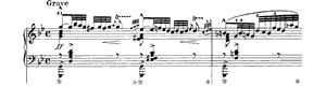 Bach: Fantasy & Fugue for Organ, BWV 542  G Minor by Franz Liszt piano sheet music