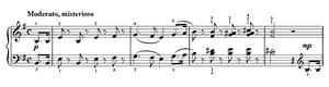 Miniature March  E Minor by Charles Mayer piano sheet music
