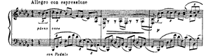 Tale by Nikolay Medtner Tale opus 20 no 1 B-flat Minor by Nikolay Medtner piano sheet music