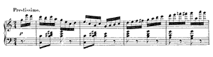 Perpetuum Mobile by Felix Mendelssohn Perpetuum Mobile opus 119 C Major by Felix Mendelssohn piano sheet music