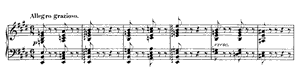Caprice  opus 33 no 2 E Major by Felix Mendelssohn piano sheet music