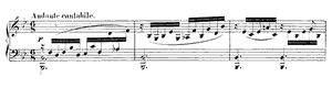 Andante cantabile by Felix Mendelssohn Andante cantabile no 1 B-flat Major by Felix Mendelssohn piano sheet music