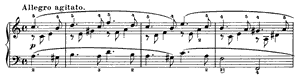 The Adieu by Felix Mendelssohn The Adieu opus 85 no 2 A Minor by Felix Mendelssohn piano sheet music