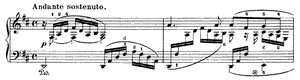 Elegie  opus 85 no 4 D Major by Felix Mendelssohn piano sheet music