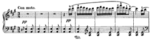 Spanish Dance  opus 12 no 3 A Major by Moritz Moszkowski piano sheet music