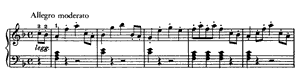 Glockenspiel from The Magic Flute  F Major by Wolfgang Amad�us Mozart piano sheet music