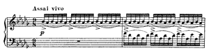 The Seamstress by Modest Petrovich Mussorgsky The Seamstress D-flat Major by Modest Petrovich Mussorgsky piano sheet music