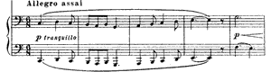 Sonata in C for four hands  C Major by Modest Petrovich Mussorgsky piano sheet music
