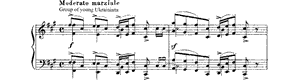 Fair Scene - from The Fair at Sorochintsi by Modest Petrovich Mussorgsky Fair Scene - from The Fair at Sorochintsi n/a by Modest Petrovich Mussorgsky piano sheet music