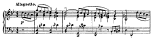 Gavotte by Sergey Prokofiev Gavotte opus 12 no 2 G Minor by Sergey Prokofiev piano sheet music