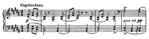 Mazurka by Sergey Prokofiev Mazurka opus 12 no 4 G-sharp Minor by Sergey Prokofiev piano sheet music